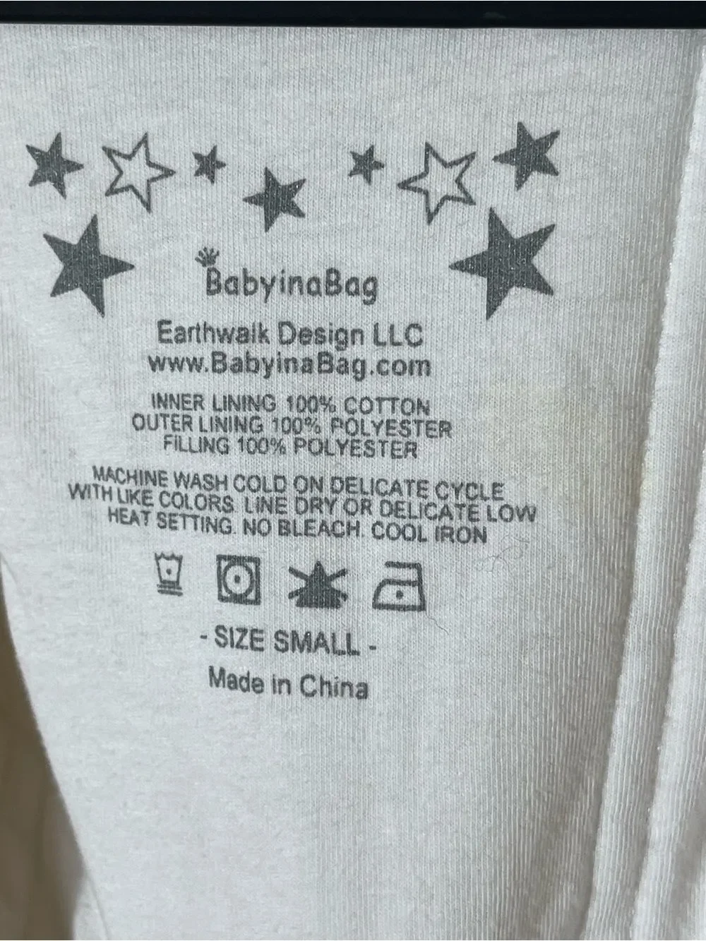 Babyinabag soft cream